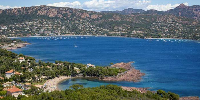 Appartement Plage De Camp Long Agay Saint-Raphaël Exterior foto