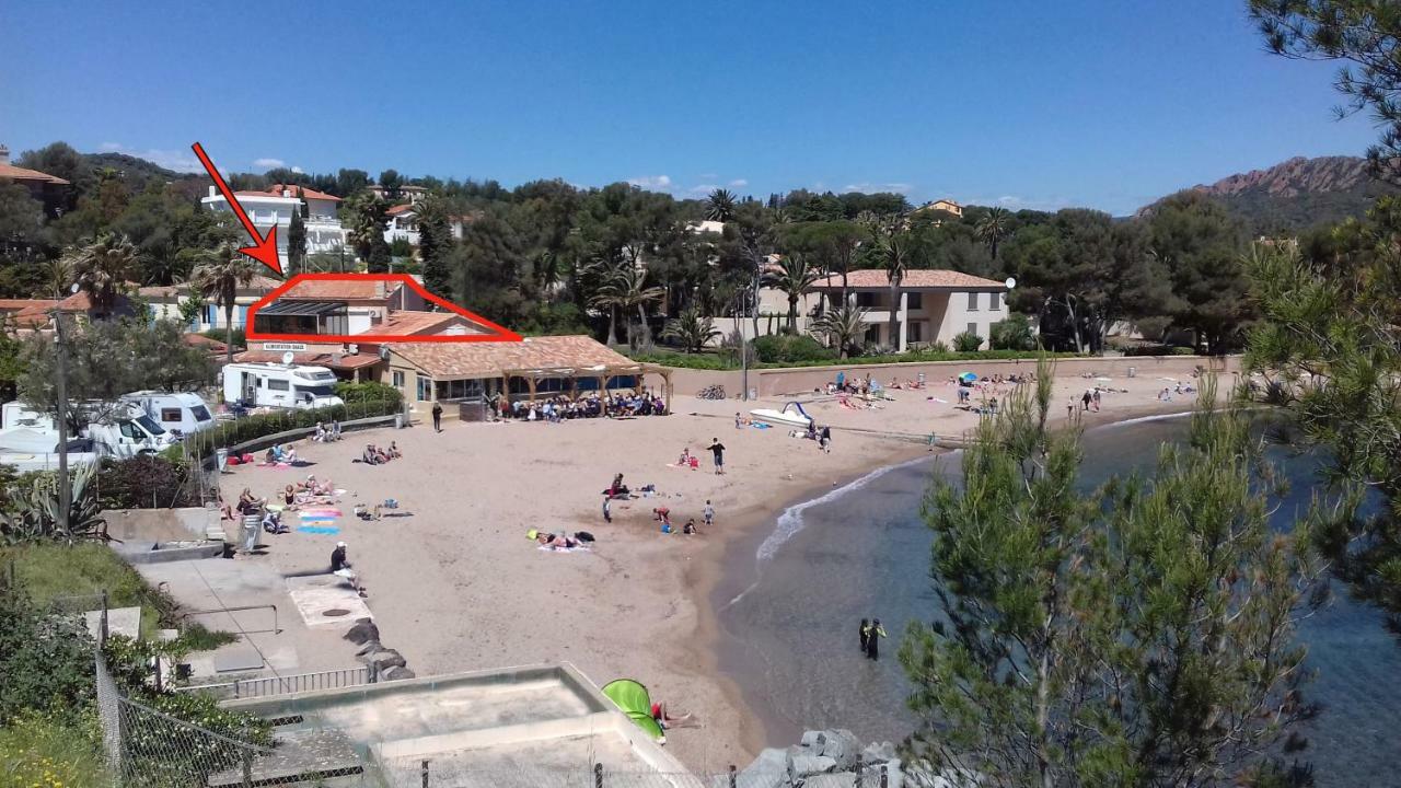 Appartement Plage De Camp Long Agay Saint-Raphaël Exterior foto